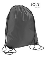 SOL´S Urban Backpack aus 210T Polyester, Apple Green 34.5 x 45 cm, LB70600 – Graphite