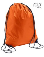 SOL´S Urban Backpack aus 210T Polyester, Apple Green 34.5 x 45 cm, LB70600 – Orange