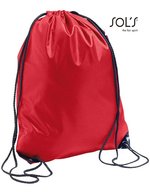 SOL´S Urban Backpack aus 210T Polyester, Apple Green 34.5 x 45 cm, LB70600 – Rouge