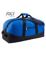 SOL´S Sport- und Reisetasche Stadium 72, Black 72 x 38 x 34 cm, LB70720 – Royal Blue/Black