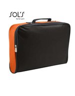 SOL´S Business Bag College aus 600D Nylon – Black/Orange