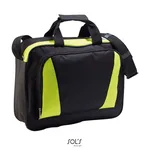 SOL´S Business Bag Cambridge aus 600D Polyester, Black/Red 40 x 31 x 11 cm, LB71700 – Bild 3