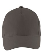 SOL´S Five Panels Cap Long Beach Baumwolle, Army/Beige One Size, LC00594 – Carbon Grey