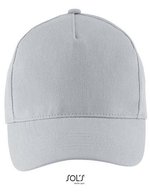 SOL´S Five Panels Cap Long Beach Baumwolle, Army/Beige One Size, LC00594 – Pure Grey
