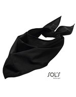 SOL´S Vielseitiges Bandana in Einheitsgröße, x 80 – Black
