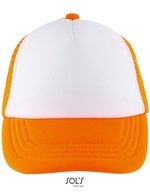 SOL´S Kids´ Bubble Cap White One Size (LC03091) – White/Neon Orange