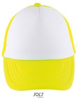 SOL´S Kids´ Bubble Cap White One Size (LC03091), LC03091 – White/Neon Yellow