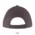 SOL´S Six Panel Cap Solar in Cotone, Black One Size, LC03092 – immagine 4