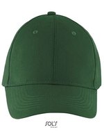 SOL´S Six Panel Cap Solar aus Baumwolle, Black One Size, LC03092 – Vert bouteille