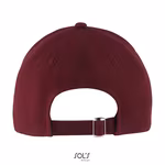 SOL´S Six Panel Cap aus Baumwolle Blaze, Red One Size, LC03093 – Bild 4