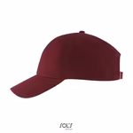 SOL´S Six Panel Cap aus Baumwolle Blaze, Red One Size, LC03093 – Bild 5