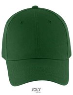 SOL´S Six Panel Cap aus Baumwolle Blaze, Black One Size, LC03093 – Verde bottiglia