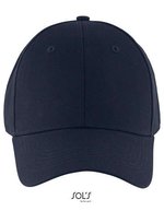 SOL´S Six Panel Cap aus Baumwolle Blaze, Black One Size, LC03093 – Blu navy francese