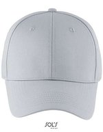 SOL´S Six Panel Cap aus Baumwolle Blaze, Black One Size, LC03093 – Puro Grigio