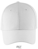 SOL´S Six Panel Cap aus Baumwolle Blaze, Black One Size, LC03093 – Bianco