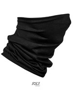 SOL´S Multifunktionaler Schlauchschal Bolt 100% Polyester, Apple Green 25 x 50 cm, LC03094 – Black