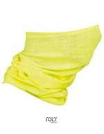 SOL´S Multifunktionaler Schlauchschal Bolt 100% Polyester, Apple Green 25 x 50 cm, LC03094 – Neon Yellow