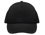 SOL´S 5-Panel Cap "Seoul" aus Bio-Baumwolle, Black One Size, LC04092 – Bild 3
