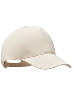 SOL´S 5-Panel Cap "Seoul" aus Bio-Baumwolle, Black One Size, LC04092 – Natural