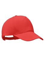 SOL´S 5-Panel Cap "Seoul" aus Bio-Baumwolle, Black One Size, LC04092 – Red