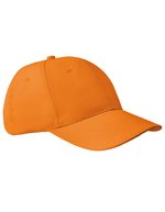 SOL´S 6-Panel Cap Apollo aus Baumwolle, Black One Size, LC04096 – Orange
