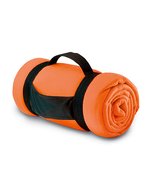 Plaid Stavenger – Arancione brillante