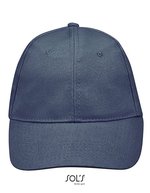 SOL´S Six Panel Cap Buffalo aus Baumwolle, Beige One Size, LC88100 – Denim