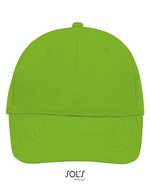 SOL´S Six Panel Cap Buffalo aus Baumwolle, Beige One Size, LC88100 – Lime