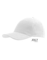 SOL´S Six Panel Cap Buffalo aus Baumwolle, Beige One Size, LC88100 – White
