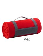 SOL´S Fleece Plaid in verschiedenen Farben, Beige 150 x 120 cm, LC88105 – Red