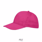 SOL´S Leichte Baumwoll-Cap mit Klettverschluss, Red One Size, LC88110 – Bild 5