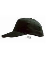 SOL´S Leichte Baumwoll-Cap mit Klettverschluss – Black