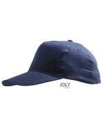 SOL´S Leichte Baumwoll-Cap mit Klettverschluss, Beige/White One Size, LC88110 – French Navy