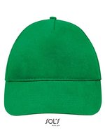 SOL´S Leichte Baumwoll-Cap mit Klettverschluss, Beige/White One Size, LC88110 – Kelly Green