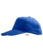 SOL´S Leichte Baumwoll-Cap mit Klettverschluss, Beige/White One Size, LC88110 – Royal Blue 241