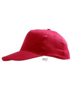 SOL´S Cap Sunny aus Baumwolle für Kinder, Apple Green One Size, LC88111 – Red