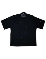 Le Chef Executive Kochjacke Kurzarm mit Staycool-System, Black XS, LF092S – Bild 1