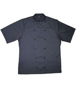 Le Chef Executive Kochjacke Kurzarm mit Staycool-System – Griffin