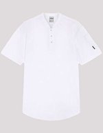 Le Chef Pique Kochhemd Slim Fit Schwarz/Weiß – White