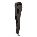 SOL´S Workwear-Hose mit Werkzeugtasche und Knieschoneröffnungen, Dark Grey (Solid)/Black XXS (38), LP01560 – Bild 5