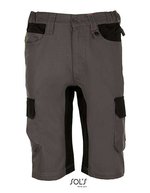 SOL´S Bermudas aus Polyester-Baumwoll-Mix mit Taschen, Dark Grey (Solid)/Black XXS (38), LP01562 – Bild 2