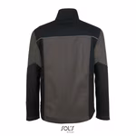 SOL´S Arbeitsjacke Impact Pro mit Reflektoren für Herren, Dark Grey (Solid)/Black S, LP01565 – Bild 4