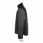 SOL´S Arbeitsjacke Impact Pro mit Reflektoren für Herren, Dark Grey (Solid)/Black S, LP01565 – Bild 5