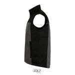 SOL´S Bodywarmer Mission Pro mit Fleecefutter, Dark Grey (Solid)/Black S, LP01567 – Bild 5