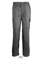 SOL´S Arbeitshose Active Pro mit Komfortschnitt, Black XXS (38), LP80600 – Gris fonce (Uni)