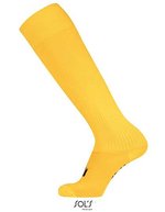 SOL´S Sportstrümpfe mit Jacquard-Logo, vegan, Black 30/35, LT00604 – Lemon