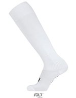 SOL´S Sportstrümpfe mit Jacquard-Logo, vegan, Black 30/35, LT00604 – White