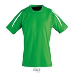 SOL´S Kurzärmliges Sportshirt Maracana 2 mit Mesh, Bright Green/White S, LT01638 – Bild 3