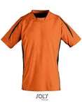 SOL´S Sportliches Kinder T-Shirt Maracana 2 in, Orange/Black 8 Jahre, LT01639 – Bild 1