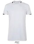 SOL´S Kurzarm V-Neck T-Shirt mit Kontrast-Kragen, White/Black XL, LT01717 – Bild 2
